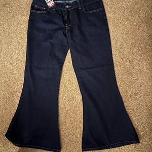 36”x30” Men’s Retro Flared Bell Bottoms | Indigo Denim | brand new | NWT